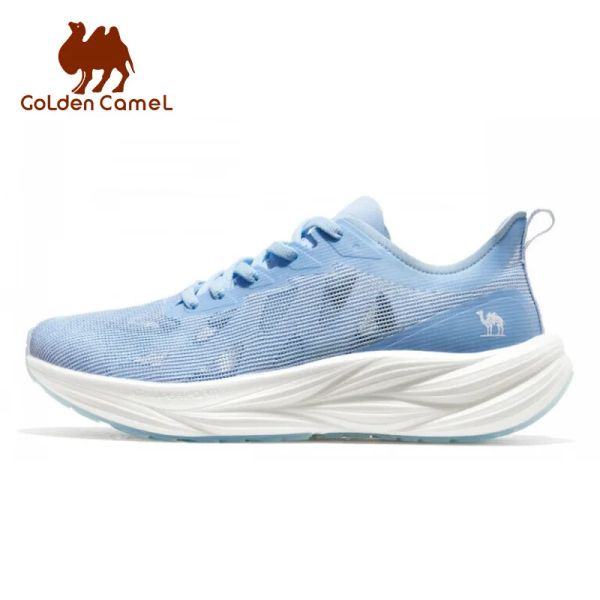 Chaussures Golden Camel Sports Chaussures de course Sneakers masculins Plaque en carbone Mesh extérieur marche de jogging Chaussures pour hommes Nouvelles mode respirant