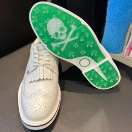 Schoenen golf herenschoenen 2023 Nieuwe sportschoenen waterdicht en ademende kwastjes herenschoenen Britse stijl sportschoenen