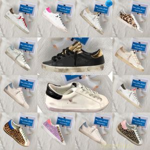 Chaussures Gooses Designer Italie Marque Femmes Goldenss Superstar Goldenss Sneakers Sequin Classic White Do-Old Dirty Super Star Man Luxury Fashion Fashion Casual Shoe Men