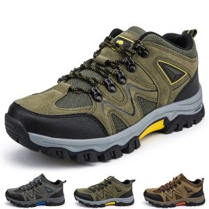 Zapatos zapatos de senderismo hombres zapatos al aire libre para hombre zapatos de trekking para mujeres de alta calidad zapatos de altura de montaña transpirable venta caliente