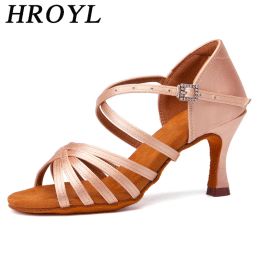 Schoenen Hot verkopen Latin Dance Shoes Women 2021 Nieuwe Ballroom Dance Shoes Adult Salsa Sandals Professional Tango Chacha Dancing Shoes