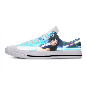 Chaussures japonais manga anime capitaine tsubasa ozora tsubasa chaussures décontractées chaussures de planche basse chaussures respirant des hommes légers légers baskets