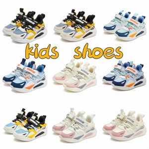 Chaussures Kids Casual Sneakers Filles Boys Enfants tendance Sky Black Blue Pink White Chaussures Tailles 27-38 F6C9 #