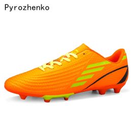 Chaussures Kids Soccer Shoes Society TF / FG Bottes de football scolaires Cleats Grass Sneakers Boy Girl Outdoor Training Training Sports Footwear