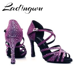chaussures Ladingwu new latin dance chaussures dames filles salsa tango danse chaussures de danse de sport intérieur