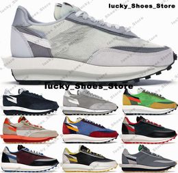 Schoenen LD Waffle Maat 12 Heren Sneakers Us12 Sacais Fragment Casual Undercover Blue Void Running Wit CLOT Eur 46 Trainers Midnight Spruce University Rood Us 12 Dames