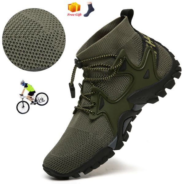 Chaussures claires sneaker plat new cycling shoe tb shoe with clits hommes itinéraire calice road vice dirt vélo racing femme bicycle montagne spd vélo