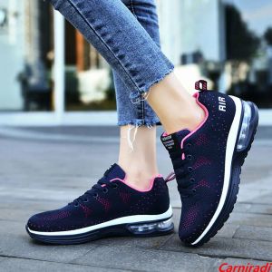 Schoenen lichtgewicht kussens atletiek hardloopschoenen vrouwen hoogwaardige zachte casual gym sneakers dames niet -slip sport jogging schoenen