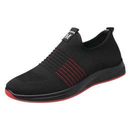 Chaussures Mazefeng Men Light Chaussures de course Jogging Chaussures Breaspable Homme baskets Slip on Loafer Chaussures hommes Chaussures décontractées Taille 44 DropShipping