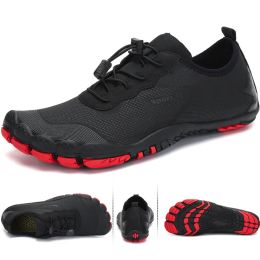 Zapatos hombres zapatos aqua zapatos descalzos zapatos de natación para mujeres zapatos ascendentes transpirables zapatos deportivos de senderismo