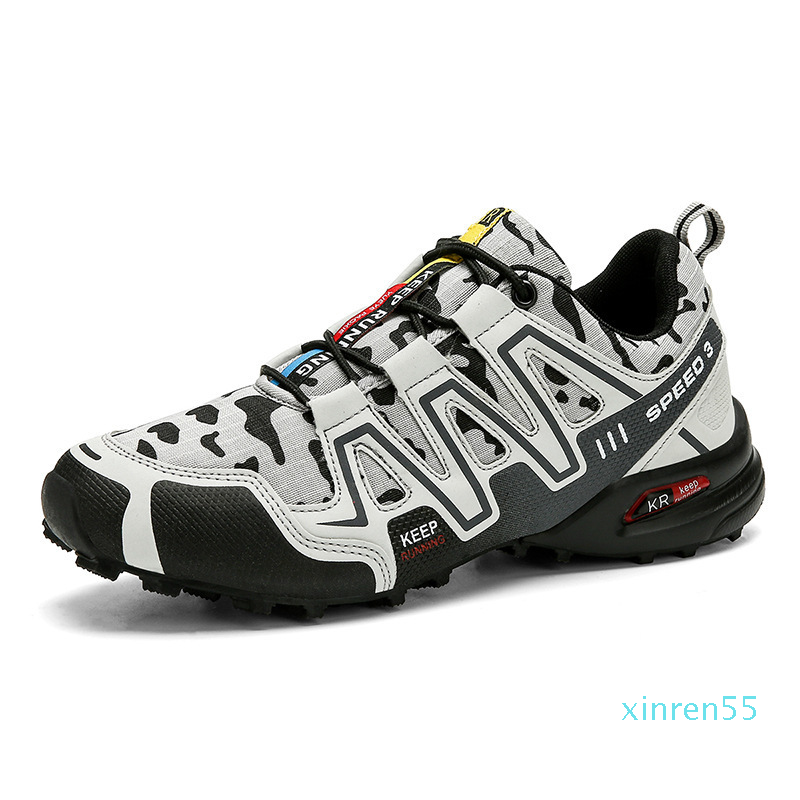 Shoes Men's 2021 New Large Outdoor Sports Solomon Light Mountaineering Shoes