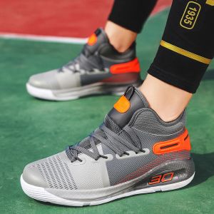 Chaussures Chaussures de basket-ball masculin Haute cheville protéger la sécurité de basket-ball professionnel des chaussures de coussin dropin