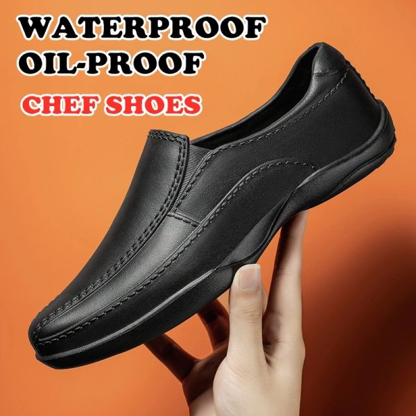 Chaussures masculin kitchen kitchen tool working chaussures non glisser imperméabiliser huileproofr work cook chaussures chef chaussures chef maître hôtel restaurant