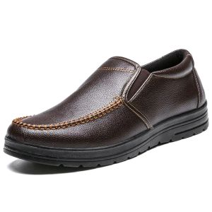 Zapatos de cuero de cuero para hombres zapatos casuales al aire libre zapatos deportivos cómodos zapatos sociales suaves zapatos de marca de lujo para hombres zapatos