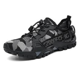 Schoenen heren niet -slip aqua schoenen dames op blote voeten waden sneakers strand zwemwater schoenen mannelijk vissen schoenen 2023 nieuwe aankomst