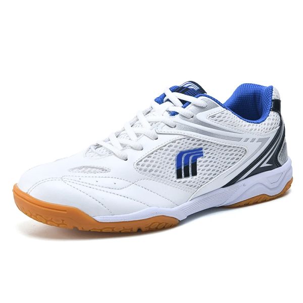 Chaussures hommes femmes sport professionnel table de tennis chaussures extérieures femmes sport anti-glissement badminton chaussures bleues rouges