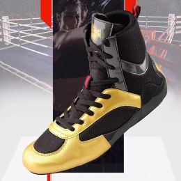 Chaussures hommes Femmes Halaloftlifting Wrestling Powerlifting Boxing Chaussures Arts martiaux Bottes de combat Équipement