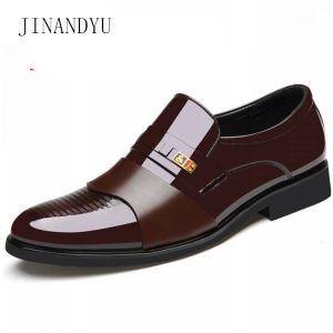 Chaussures pour hommes chaussures habitaires talons hauts 6cm chaussures en cuir formelles pour hommes marque une fête élégante de mariage chaussures de mariage hommes zapatos oxford hombre