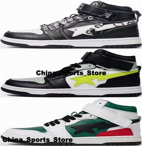 Schoenen Heren Maat 12 BapeSta Sneakers A Bathing Ape Block Sta 93 Hi Eur 46 Atletische Designer Casual Platform Trainers Skateboard Schuhe Us12 Dames Us 12 Skate Hardlopen