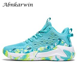 Chaussures Mens Top Summer Robe High Basketball Men Sneakers Mesh Breathable confortable Big Size 47 48 Drop 2 40