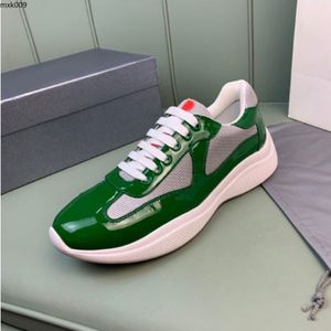 Chaussures Mesh Patent Leather Sneaker Round Designer Designer Chaussures pour hommes Sneakers Luxury Brand Fashion Chaussures Hen Mkjkkk MXK90000002