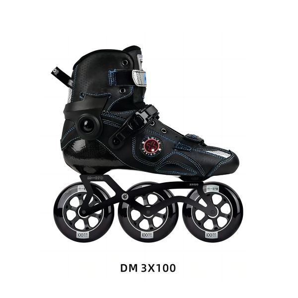 Chaussures Micro Delta Marathon 3WD 100/110/125 mm, chaussures de skate de fibre de carbone Frofessionnel, marathons en ligne
