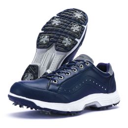 Chaussures Nouvelles chaussures de golf pour hommes imperméables baskets de golf hommes Men de golf extérieur Chaussures Big Taille 714 Jogging Walking Sneakers Mâle
