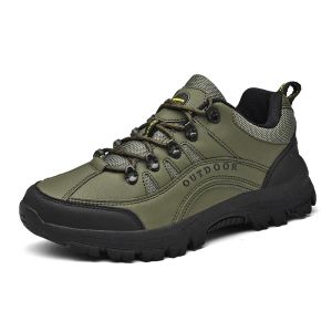 Chaussures Nouvelles chaussures de randonnée extérieure hommes non glissade marche de marche de la chasse à l'escalade