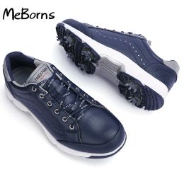 Schoenen Nieuwe professionele waterdichte golfschoenen Men Spikes golf sneakers Outdoor Big Size 3948 Anti Slip Walking Sneakers Heren schoenen