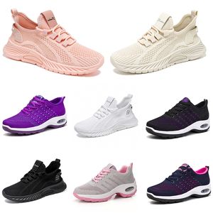 Zapatos Nuevo Running Shking Women Men zapatos planos SOLO Moda Púrpura Blanca Cómoda Color Sports Bloqueo Q25 Gai 738 WO