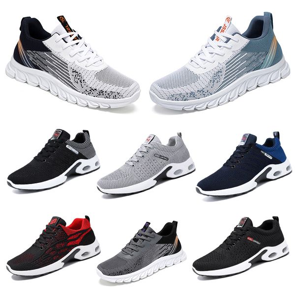 Chaussures Nouvelles hommes couvrants femmes Chaussures de printemps Soft Sole Blanc Black Modèles Couleur de mode Loison Antisiskide Big Size 39-45 Gai 680 WO