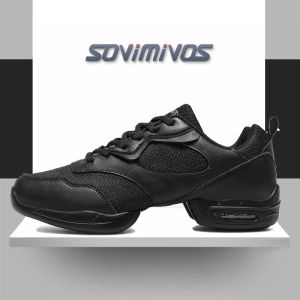 schoenen nieuwe zachte zool heren schoenen sport antiskid vierkante dansschoenen sneakers netto jazz schoenen fitness team performance schoenen