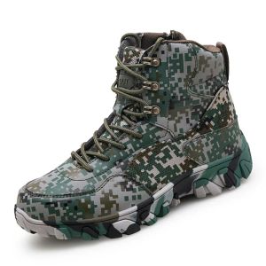 Schoenen Nieuwe trend Outdoor Sport Tactical Military Men Shoes for Camping Climbing Shoes Men Men Boot Mountain Nonslip wandeljachtlaarzen