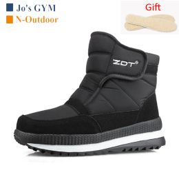 Schoenen Nieuwe Winter Nonslip Snow Boots Men Dames Waterdichte enkelschoen groot formaat Dikke Warm pluche skiën Wandelen Sportschoenen Unisex