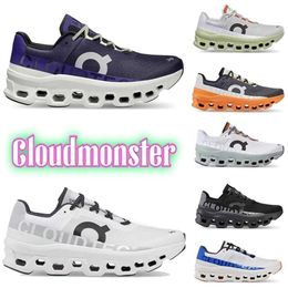 Schuhe On Running Cloudmonster On Cloud Monster leichte Sneakers Workout und Cross Undyed White Ash Green Herren Runner Ouof weißer Schuh