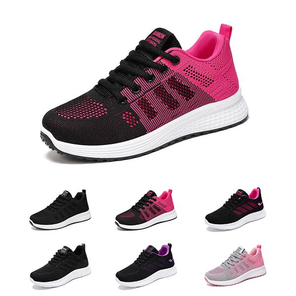 Chaussures extérieurs Running For Men Femmes Breffable Athletic Shoe Mens Trainers Sport Gai Gai Red Rose Fashion Sneakers Taille 36-41