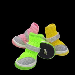 Chaussures chaussures pour animaux de compagnie automne hiver chaussures en tissu chaussures pour chien mignon VIP Teddy chaussures 3 couleurs en option chaussures de sport respirant