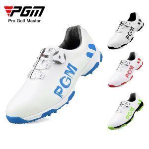 Schoenen PGM Golf heren sneakers, roterende veters, waterdichte, ademende, niet -slip sneakers