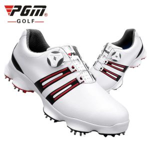 Zapatos PGM Golf Zapatos Autolatros para hombres Imploades de agua anchas transpirables