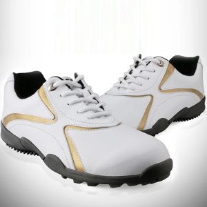 Zapatos PGM Mens Golf Zapatos Nonslip Fijadores de uñas fijas Hombres impermeables Avesos Sports Golf Zapatos Atléticos Ligeros