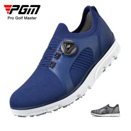 Chaussures pgm Nouvelles chaussures de golf Sneakers de maille en mâle des mâchis masculins coups de golf Chaussures pour hommes légers et respirants