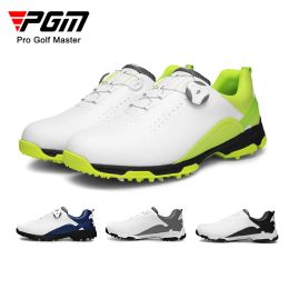 Chaussures PGM Sneakers imperméables pour hommes Chaussures de golf Breffable Fitness Training Golf Shoe Man non gold Trainers de golf rotatif Nouveau