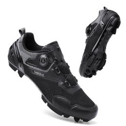 Shoes Chaussures de cyclisme professionnelles VTT Chaussures de route plates pour hommes Chaussures de route pour hommes Crampons de course de cyclisme Chaussures de randonnée pour femmes Spd Mtb Shoes