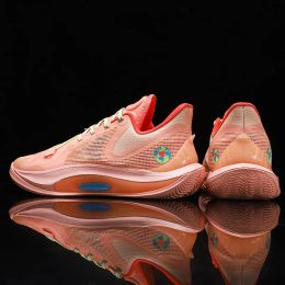 Schoenen QQ832 Nieuwe heren basketbal sneakers mode niet -slip sportschool training sportschoenen dames draagbare formotie basketbal schoenen man