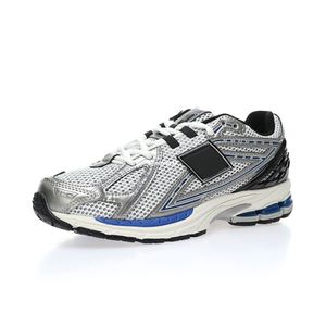 Chaussures fonctionnant 1906r Metallic Silver Team Royal Blue Sports Sneakers Mens M1906RCD