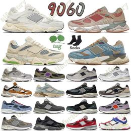 Chaussures Running 9060 Og Baskets 990 V3 pour Hommes Femmes Nuage de Pluie Gris Sel de Mer Briques Bois Bodega Age of Discovery 990v3 Jjjjound Baskets 9060s Jogging 36-45