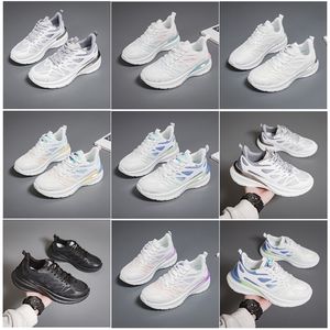 Chaussures de course randonnée femmes nouveaux hommes chaussures plates semelle souple mode blanc noir rose bleu sport confortable Z422 GAI tendances 227 Wo