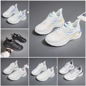 Chaussures Running Men Randage Femmes Nouvelles chaussures plates Soft Sole Fashion Blanc Black Rose rose Bule confortable Z1312 GAI 641 WO 37 135