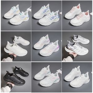 Schoenen runnen nieuwe mannen vrouwen wandelen platte schoenen zachte zool mode wit zwart roze bule comfortabele sport z423 gai 320 wo