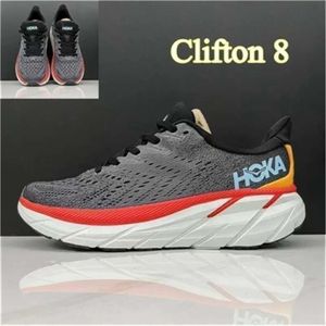 Schoenen met één Bondi Clifton 8 Carbon X en alle zwartblauw rood wit en damesschoenen